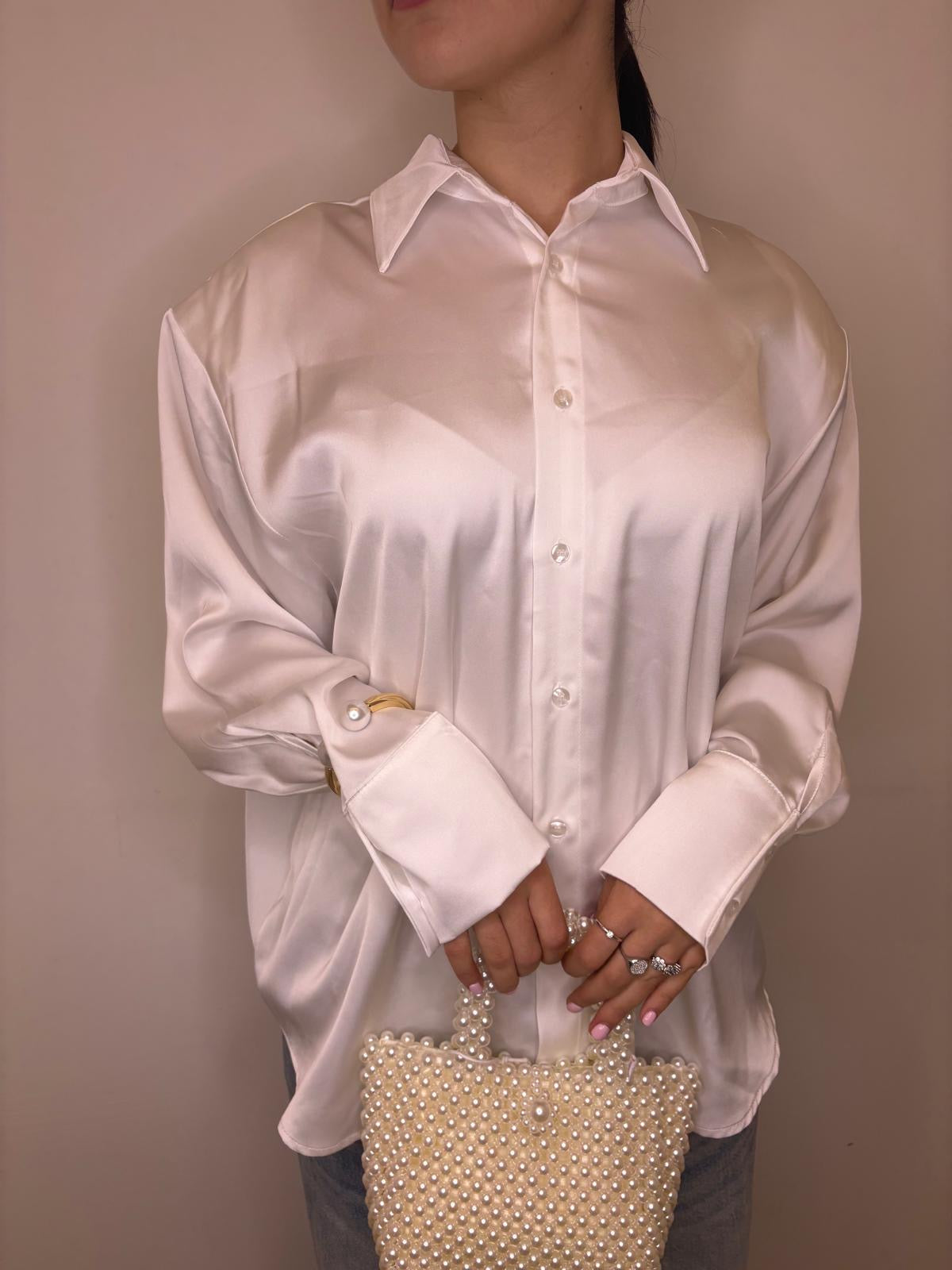 Camicia justwest in raso con spalline JW1912