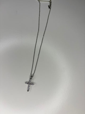 Collana cross 123
