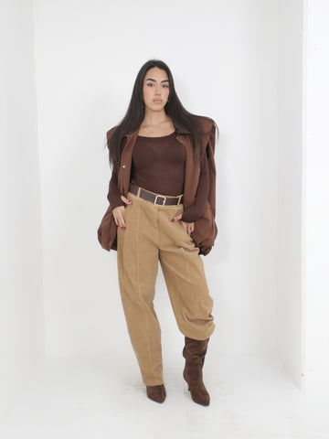 Pantalone in velluto a costine