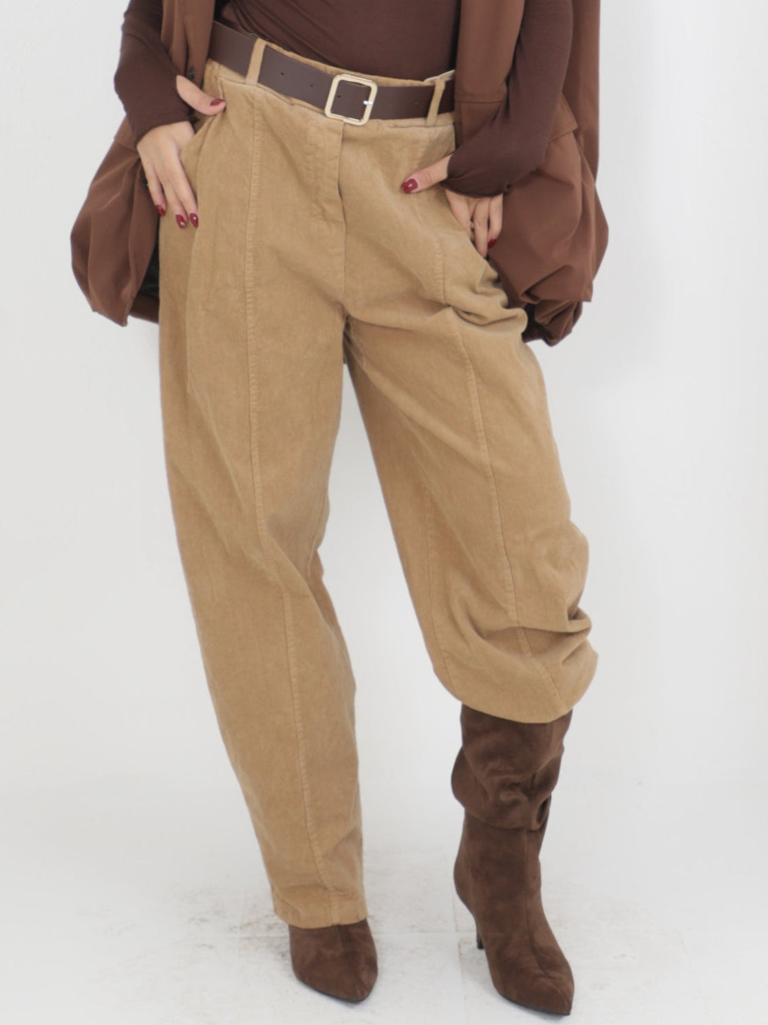 Pantalone in velluto a costine