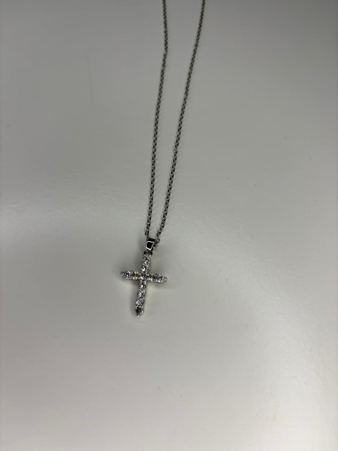 Collana cross 123