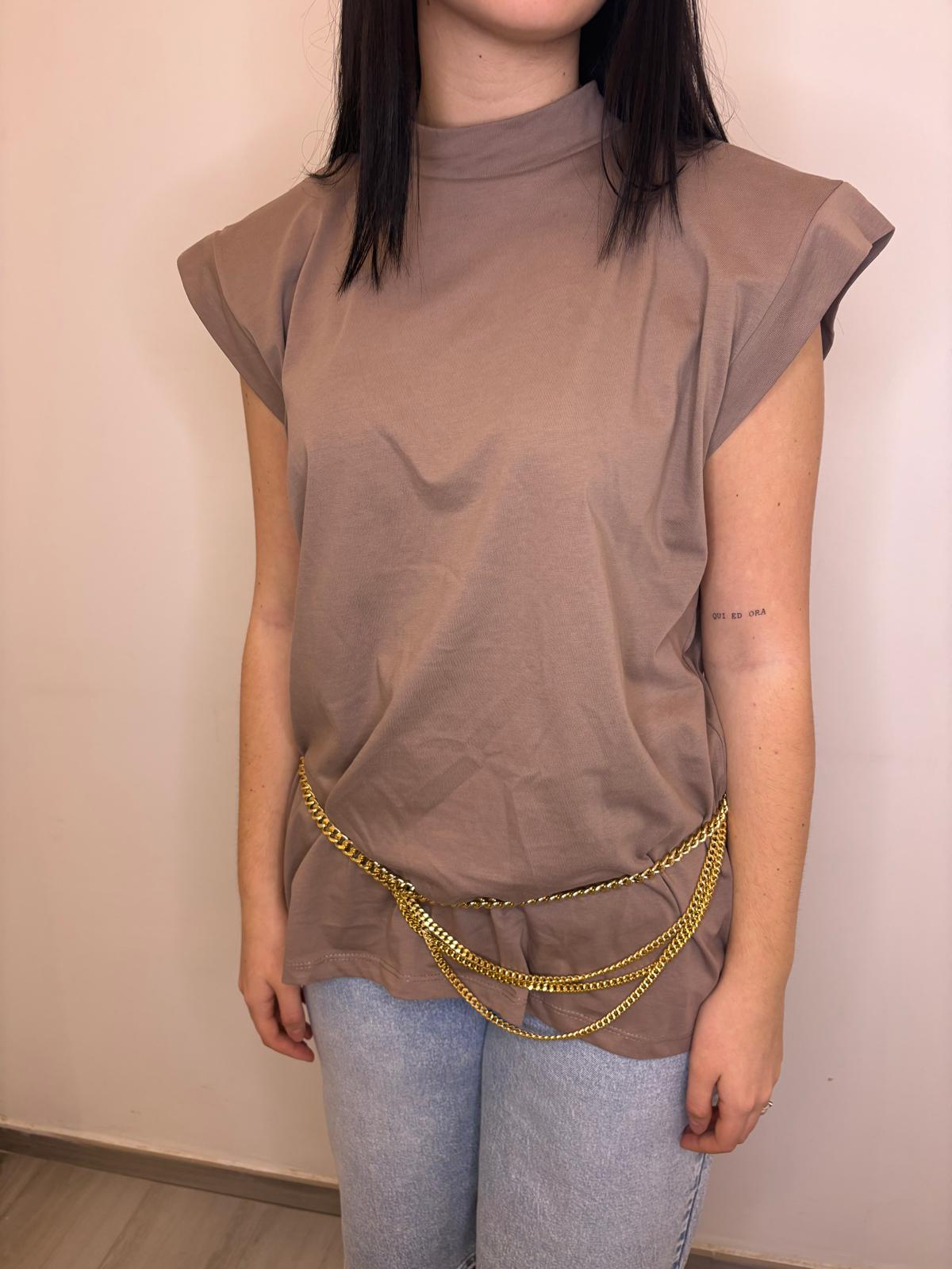 Maglia justwest con spalline 20007