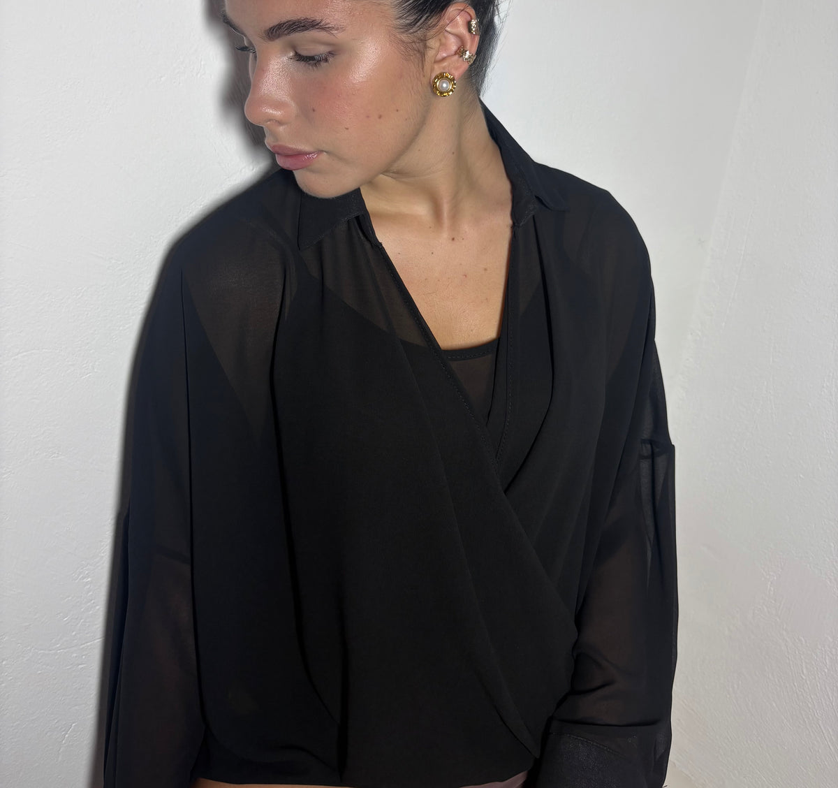 Camicia con canotta 17956