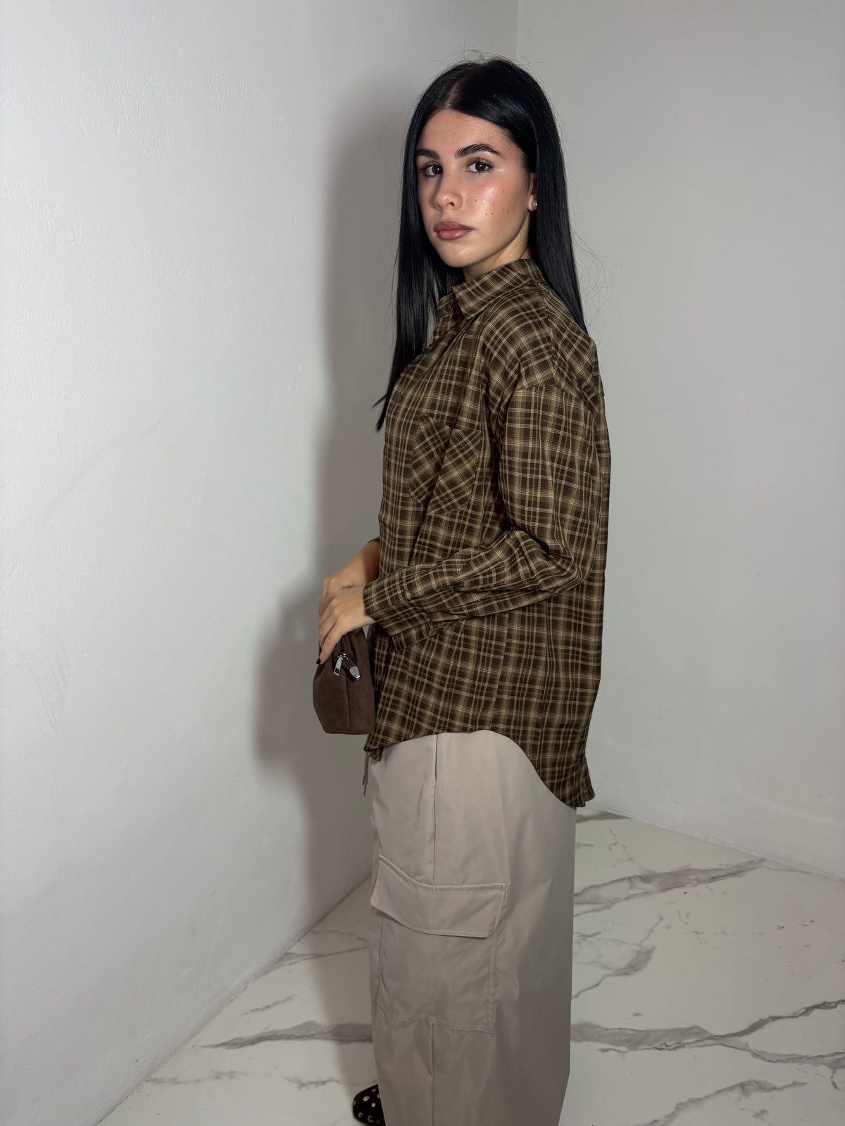 Camicia a quadri e41