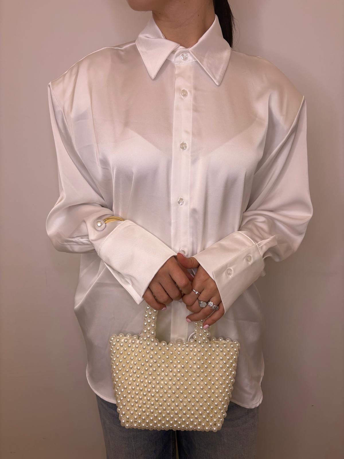 Camicia justwest in raso con spalline JW1912