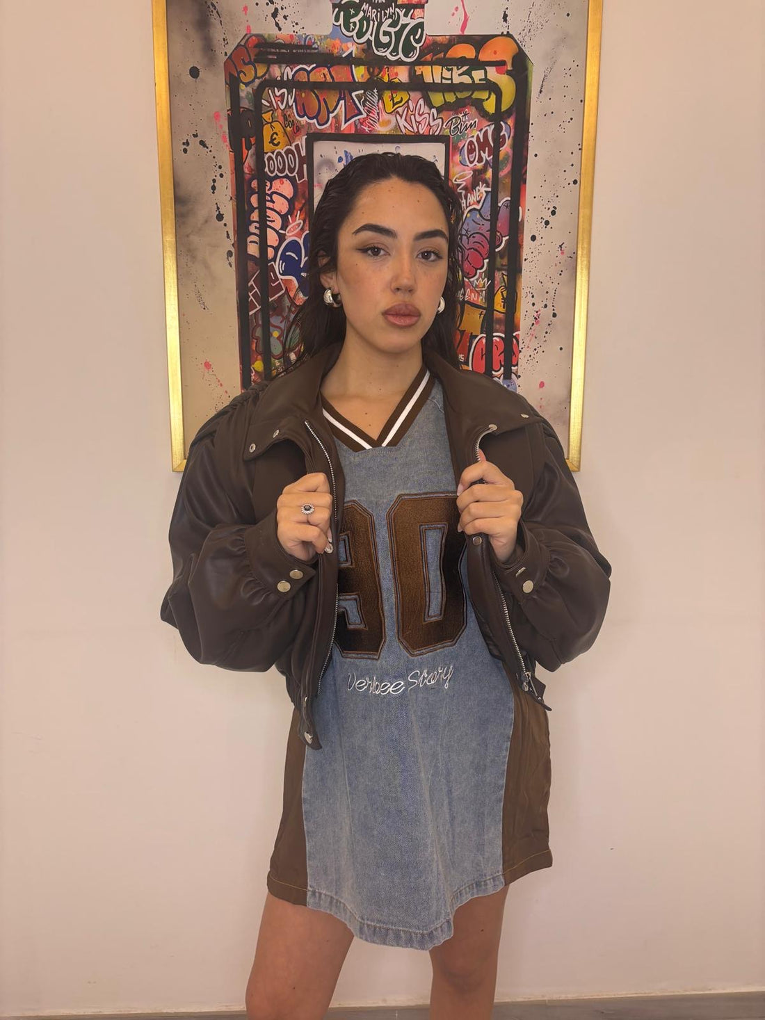 Chiodo Fay similpelle TR123