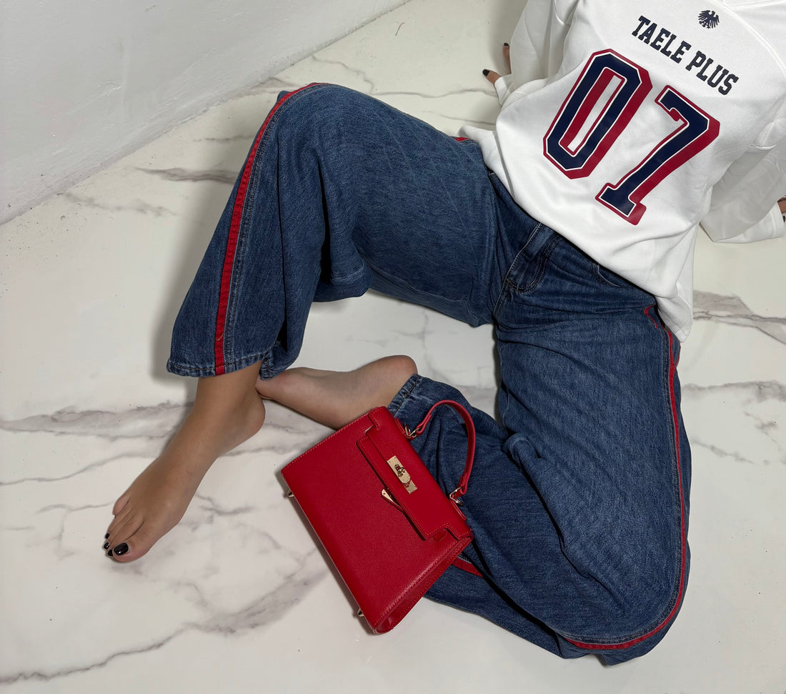 Jeans red 7811