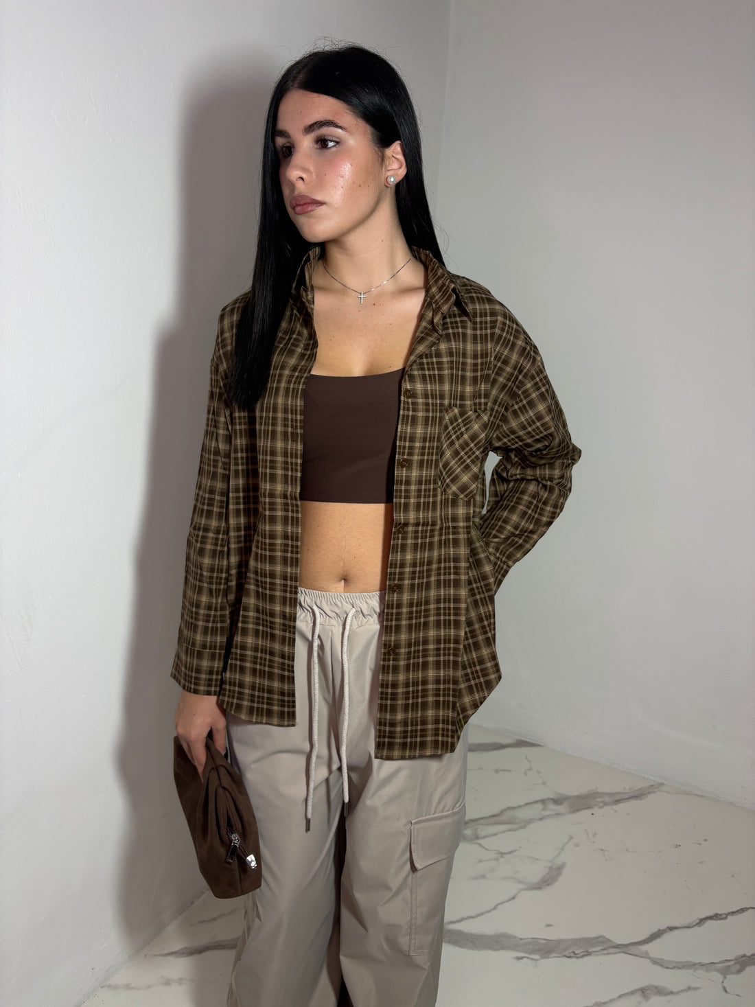 Camicia a quadri e41