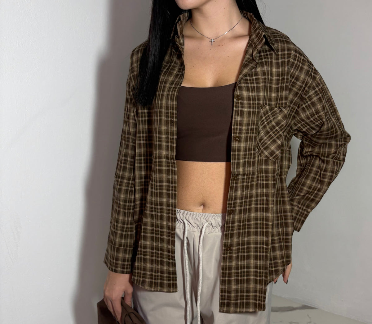 Camicia a quadri e41