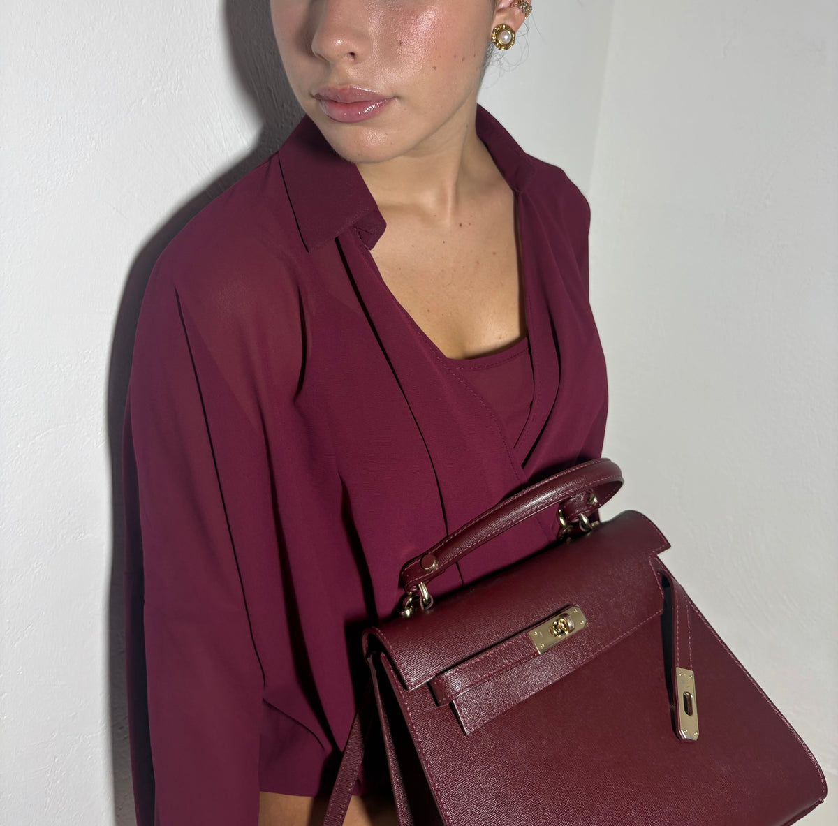 Camicia con canotta 17956
