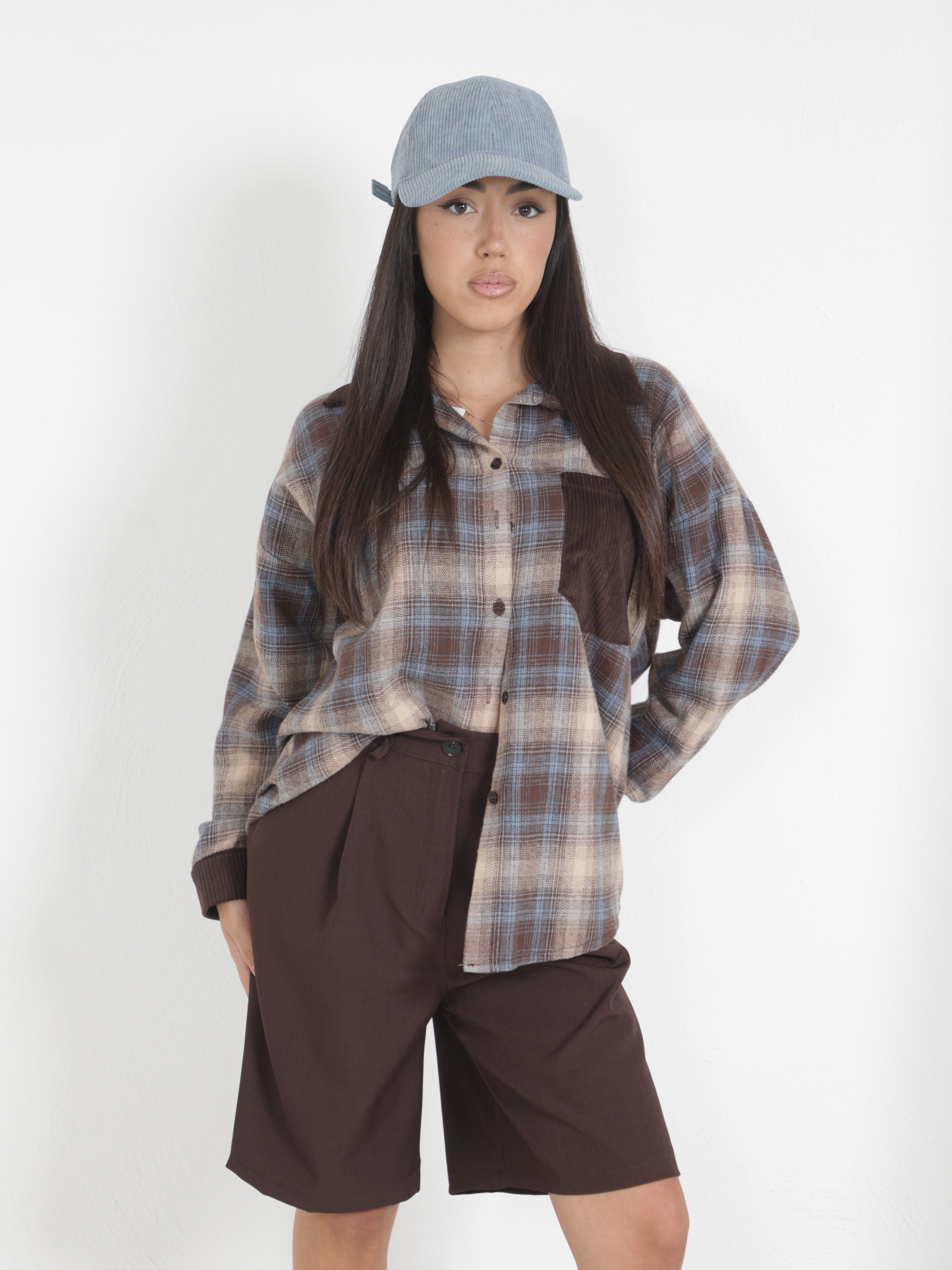 Bermuda con elastico in vita