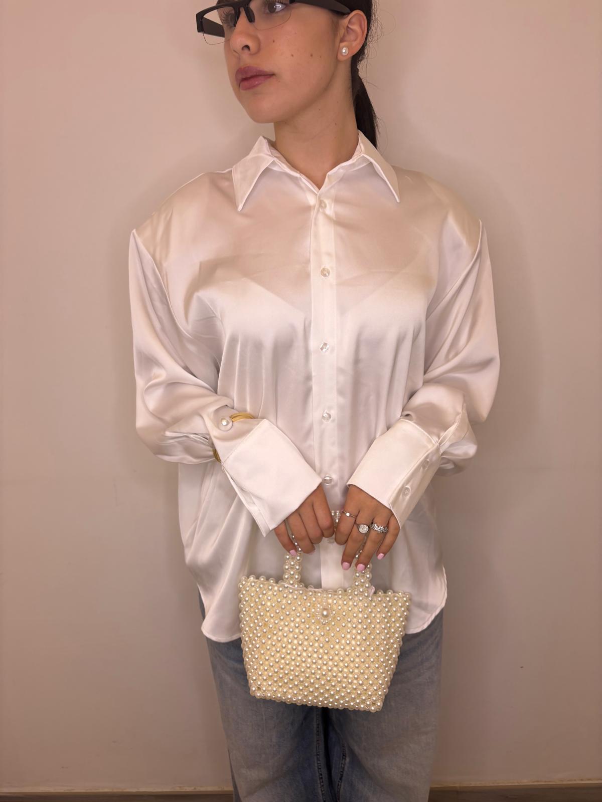 Camicia justwest in raso con spalline JW1912