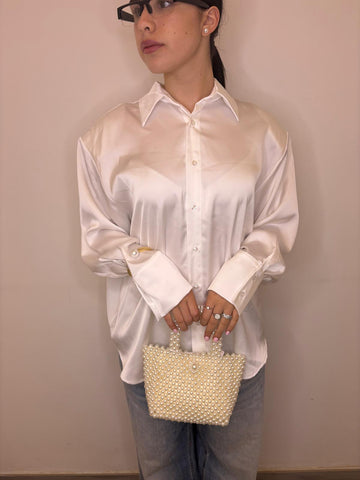 Camicia justwest in raso con spalline JW1912