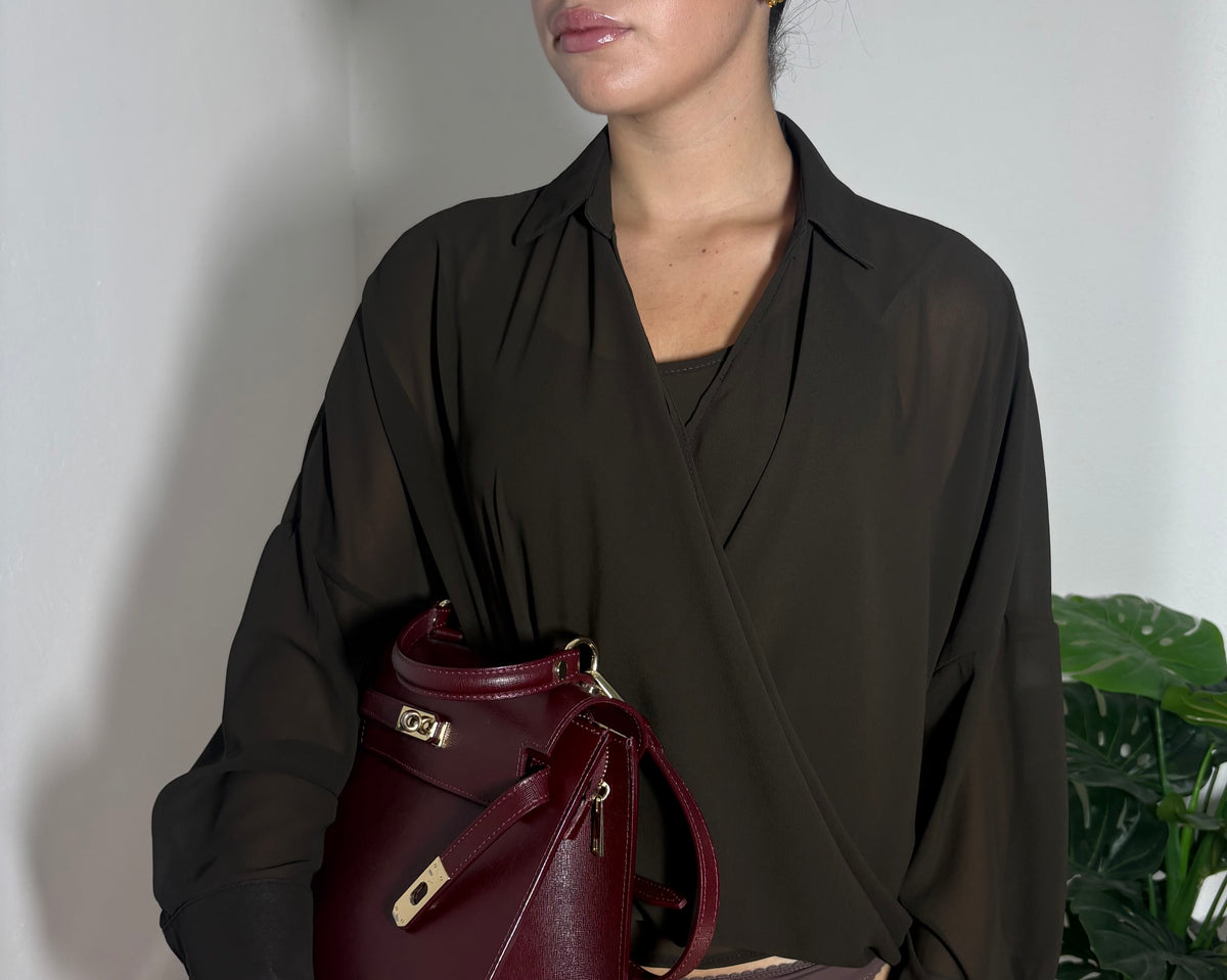 Camicia con canotta 17956