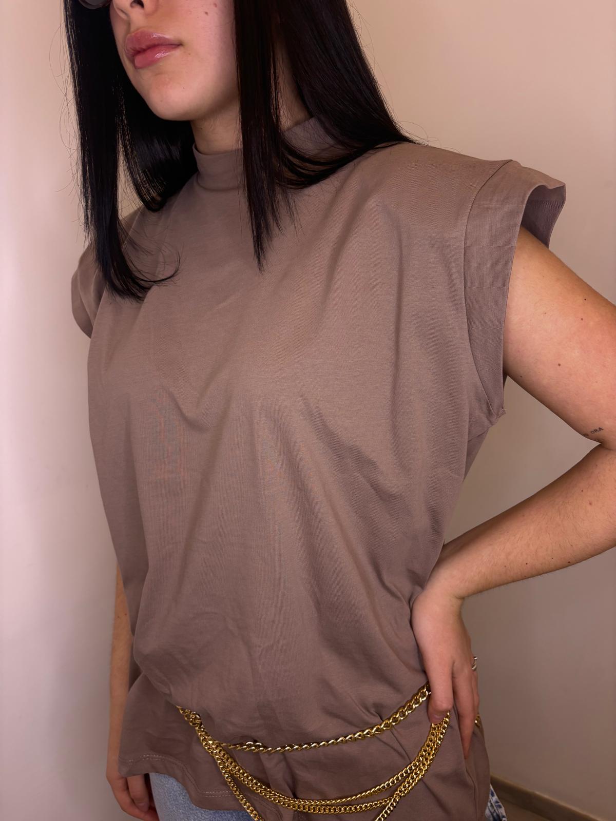 Maglia justwest con spalline 20007
