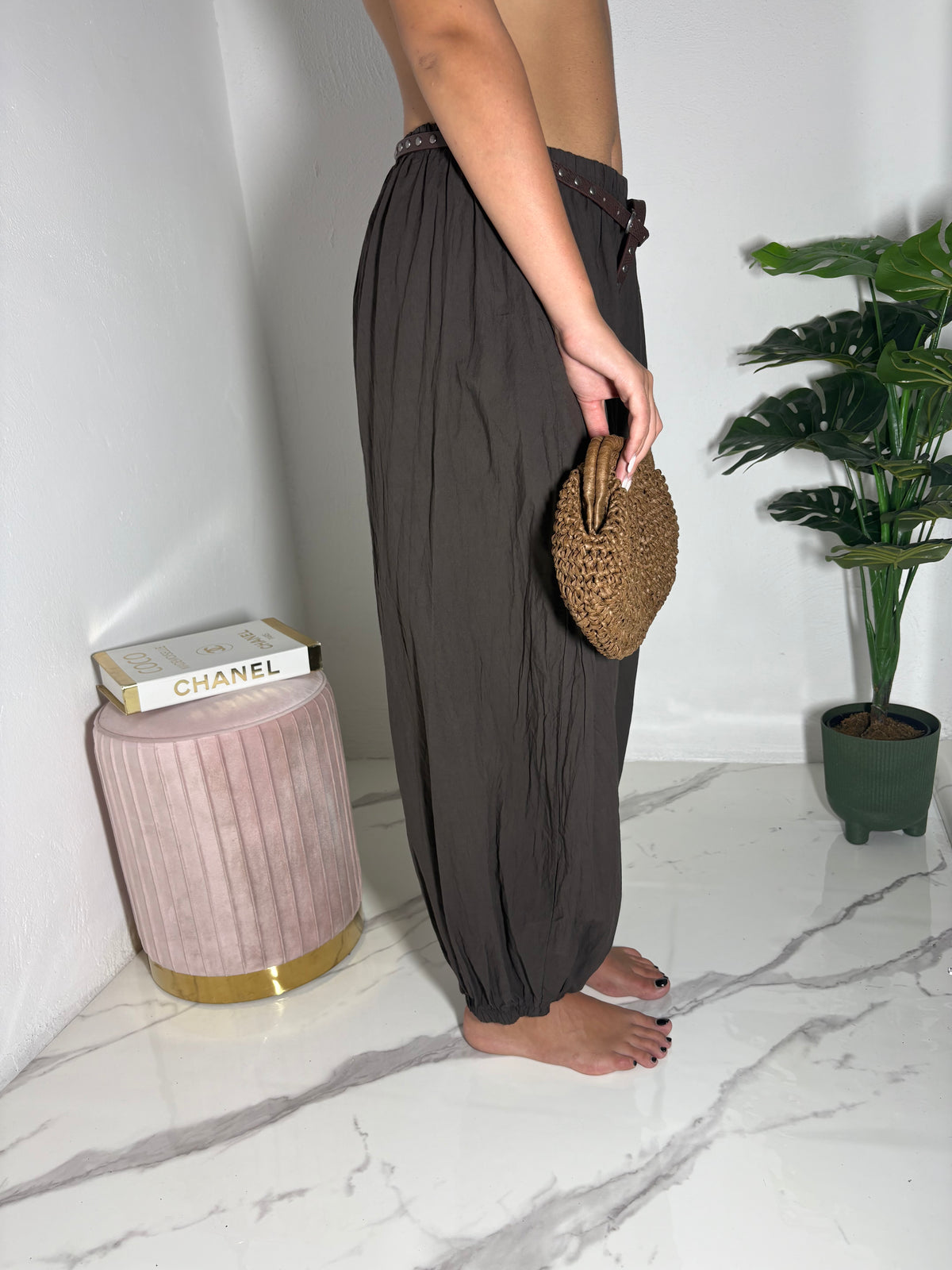 Pantalone con cintura 4545