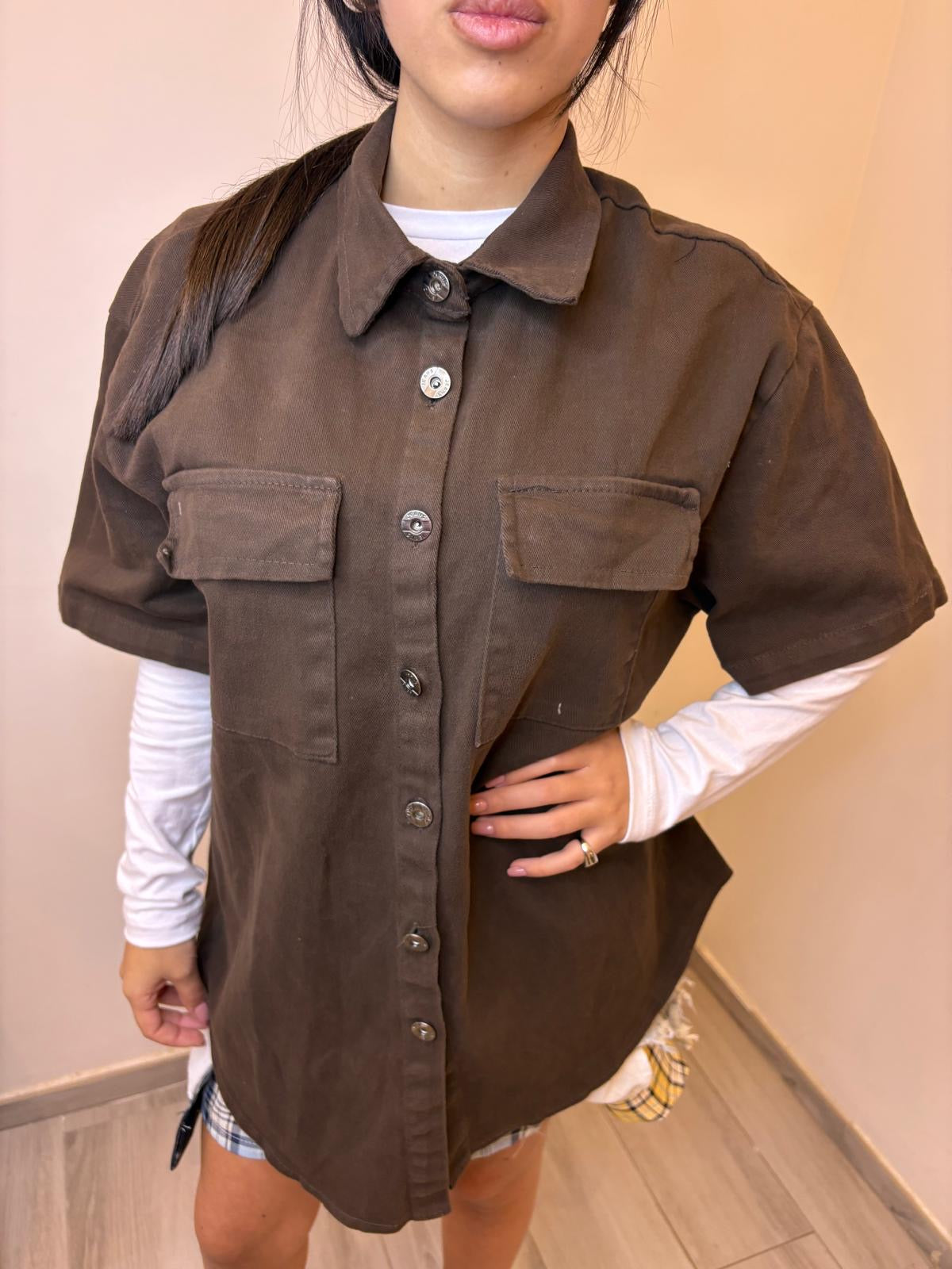 Camicia denim Sensorial My38029