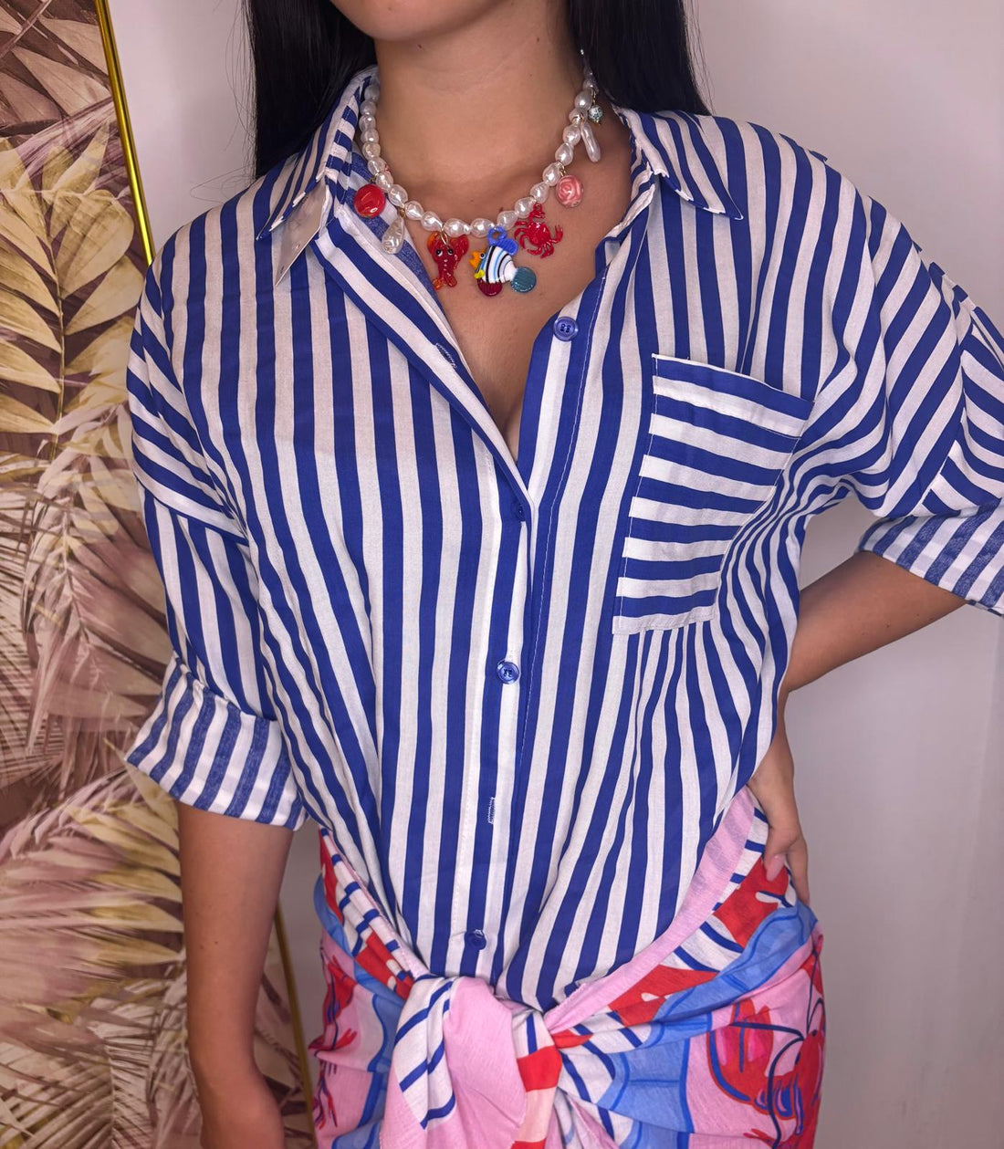 Camicia a righe Ischia 5656