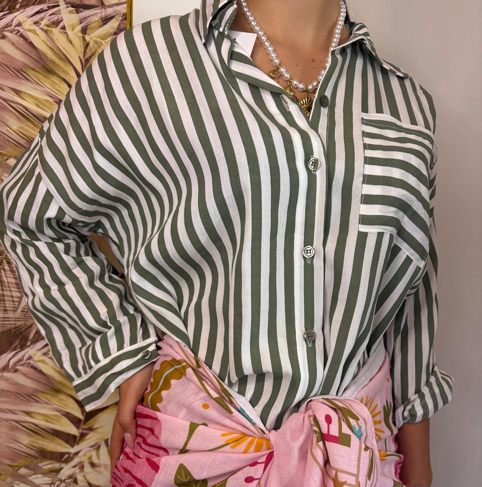 Camicia a righe Ischia 5656