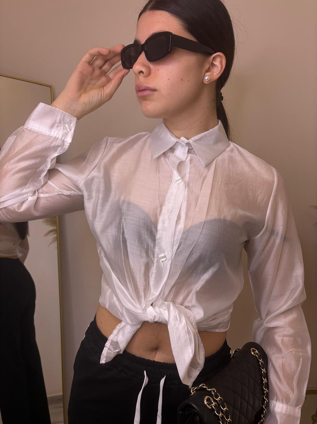 Camicia velata Samantha 7988
