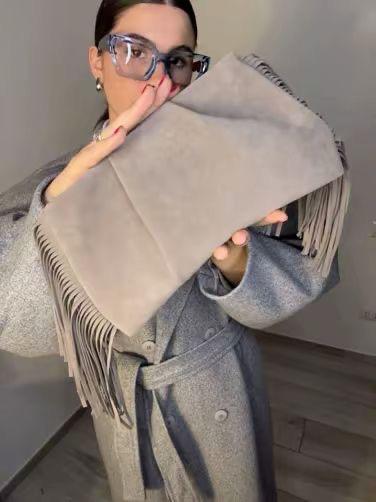 Pochette con frange