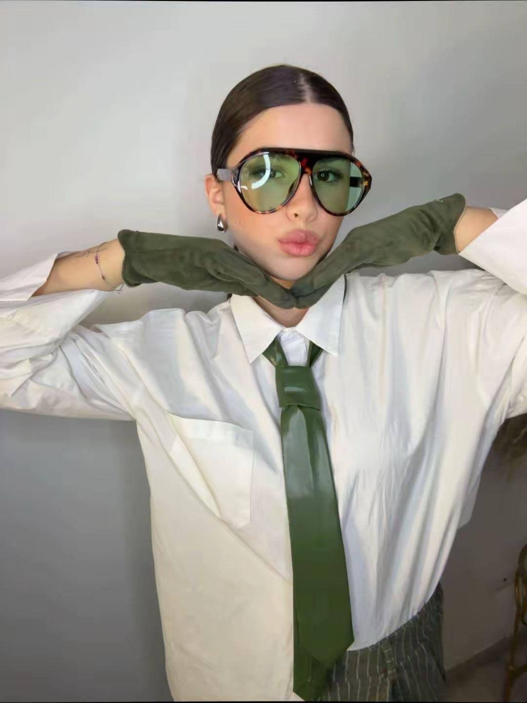 Guanti in camoscio