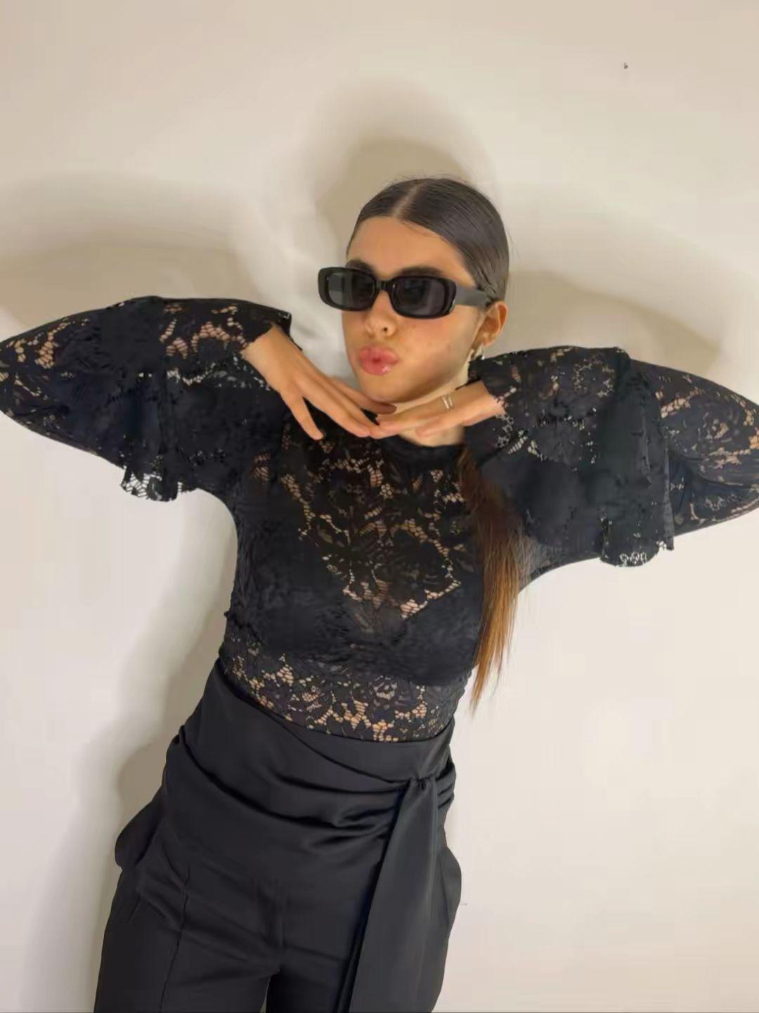 Maglia Ariel in pizzo 5896