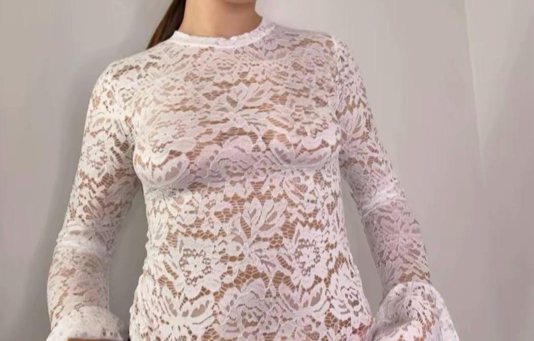 Maglia Ariel in pizzo 5896