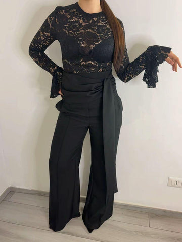 Pantalone Kate vita alta M16067